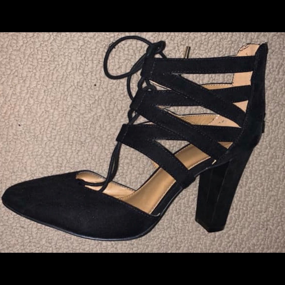 14th & union black heels
